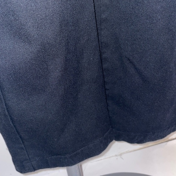 Reformation Pants Black High Waisted Straight Leg Crop Marlon Twill Size 2 - Picture 6 of 8